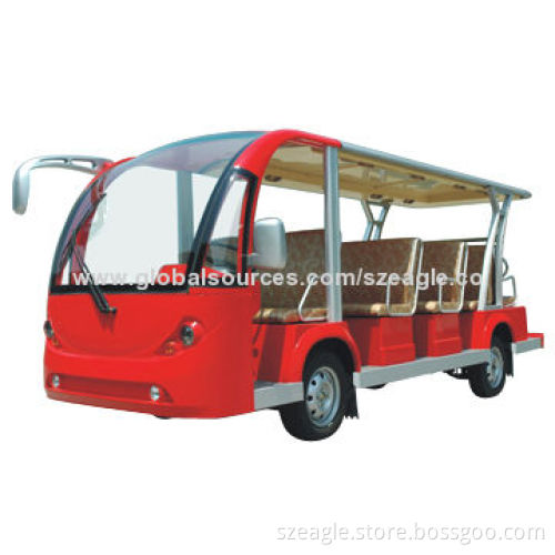 Electric Solar Personnel Carrier, 14 Seats, CE Certified, Right Hand Steering